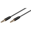 Microconnect Metatropeis Antaptoreis Minijack Cable 3.5mm Stereo 3m Black AUDLL3