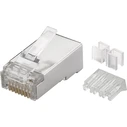 MicroConnect Καλώδια Δικτύου Modular Plug CAT6 Plug 8P8C FTP Shielded 50pcs in one bag