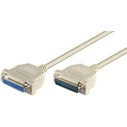 MicroConnect Μετατροπείς Αντάπτορες D SUB IEEE 1284 25 pin M F σειριακό καλώδιο round MODGR3