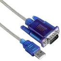 Μετατροπέας USB σε Serial DB9 M M 1 8m Prolific PL2303