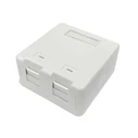 Lanview Επιτοίχιο Κουτί Δικτύου για 2 x RJ45 Jack