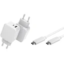 Default USB C Charger with 1 meter USB C Cable 30W