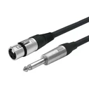 Μετατροπείς Αντάπτορες XLR F to Mono Jack 6.35mm Cable 10 meter