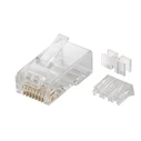 MicroConnect Καλώδια Δικτύου Modular Plug CAT6a Plug 8P8C Unshielded 10pcs in one bag KON511-10