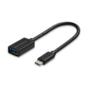 MicroConnect Μετατροπείς Αντάπτορες USB C 32 Gen 1 to USB 32 Gen 1 Type A Adapter 02m Black