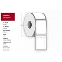 Capture Label 47x25 Core 40 Diameter 105 mm Thermal