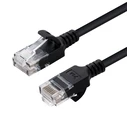 Microconnect Network Cable U UTP CAT6 3M Black Slim Unshielded Network Cable