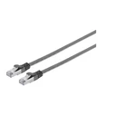 Network Cables MicroConnect U UTP CAT6A 3M Black Flat Unshielded