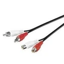 MicroConnect Καλώδια και αντάπτορες Stereo Ext Cable 5 meter Stereo Extension cable 2 x RCA