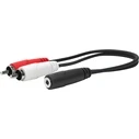 Vivolink Μετατροπείς - Αντάπτορες 3.5mm Female to RCA Male