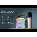 Karaoke Sonic Gear IOX K200 Bluetooth 5.1 HOME PORTABLE with Wireless MIC Pink