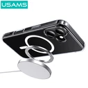 Θήκη Κινητού Usams Ice Magnet US-BH889 για iPhone 16, διάφανη