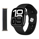INTIME Smartwatch A10 Pro with 2 Straps Heart Rate AMOLED IP65 Black