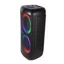 Karaoke Osio OBT-8030 με USB, LED, AUX, TF, RC, FM,TWS, ενσ. μικρόφωνο και τηλεχειριστήριο  80 W