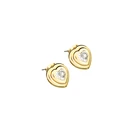 Γυναικεία Σκουλαρίκια Chiara Ferragni J19Axp08 (1.2cm) Ορείχαλκος Golden