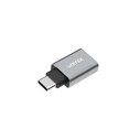 Αντάπτορας USB UNITEK Y-A025CGY Type-C USB Type-A Metallic