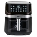 JOCCA Air Fryer Digital 9L Double Resistance and Window 2200W Black