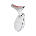 Facial and Neck Beauty Device JOCCA Pulsed Light Neck and Face Massager with 3 Modes White