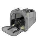 JOCCA Pet Travel Bag Grey for Dogs/Cats up to 8kg, 46x28x28 cm (J-2785)