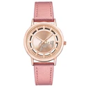Γυναικείο Ρολόι Juicy Couture Jc1214Rgpk (36 mm) Δερμάτινο Λουράκι Ροζ