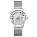 Γυναικείο Ρολόι Juicy Couture Jc1217Svsv (36 mm) Μεταλλικό Μπρασελέ Ασημί