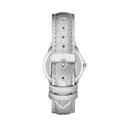 Γυναικείο Ρολόι Juicy Couture Jc1221Svsi (38 mm) Δερμάτινο Λουράκι Ασημί