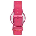 Γυναικείο Ρολόι Juicy Couture Jc1255Hphp (36 mm) Δερμάτινο Λουράκι Ροζ