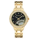 Γυναικείο Ρολόι Juicy Couture Jc1282Bkgb (36 mm) Μεταλλικό Μπρασελέ Χρυσό