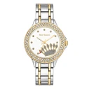 Γυναικείο Ρολόι Juicy Couture Jc1283Wttt (36 mm) Μεταλλικό Μπρασελέ Ασημί