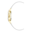 Γυναικείο Ρολόι Juicy Couture Jc1326Gpwt (34 mm) Δερμάτινο Λουράκι Λευκό