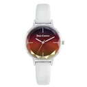 Γυναικείο Ρολόι Juicy Couture Jc1327Rbwt (34 mm) Δερμάτινο Λουράκι Λευκό