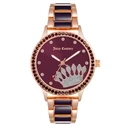 Γυναικείο Ρολόι Juicy Couture Jc1334Rgpr (38 mm) Μεταλλικό Μπρασελέ Πολύχρωμο