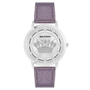 Γυναικείο Ρολόι Juicy Couture Jc1345Svlv (36 mm) Δερμάτινο Λουράκι Λιλά