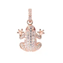 Γυναικείο Charm Lancaster Jla-Pen-Frog2 (1,5Mm) από Ασήμι White/ Ip Pink