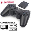 Gamepad Gembird Wireless DUAL VIBRATION PS2/ PS3 / PC