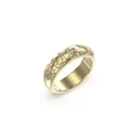 Γυναικείο Δαχτυλίδι Guess Jubr03182Jwyg (54) από Ατσάλι Golden