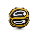 Γυναικείο Charm Thomas Sabo K0254-017-4 (1,10cm) από Ασήμι 925 / Crystal Yellow