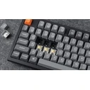 Gaming Πληκτρολόγιο Ασύρματο Keychron K8 Max (K8M-J4) QMK Wireless Mechanical Banana Sw. Hot Swap RGB 80% US