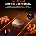 ACEMAGIC K1 Mini PC (AMD Ryzen 7 5825U, 16GB RAM, 512GB SSD, Windows 11 Pro)