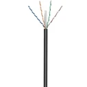 Microconnect U/UTP Cat.6 (Gigabit) Καλώδιο Δικτύου Εξωτερικού Χώρου χωρίς ακροδέκτες 100m Μαύρο KAB023-100
