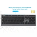 GEMBIRD KBS-WPS-02 Ασύρματο Σετ Πληκτρολόγιο & Ποντίκι Bluetooth US