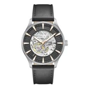Kenneth Cole Men's Automatic Watch KCWGX0057902 - 43.5 mm, Grey Dial, Black Leather Strap