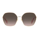 Kate Spade Women's Sunglasses Kenna G/S AU2/HA (57/17/140) - Rose Gold Metal Frame, Brown Gradient Lens