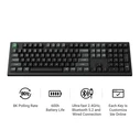 Keychron K10 Ultra (K10U-H4) Επαγγελματικό Gaming Μηχανικό Πληκτρολόγιο 100% US, Keychron Banana Switch, Hot-Swap, RGB, ZMK