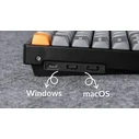 Gaming Πληκτρολόγιο Ασύρματο Keychron K2 Max (K2M-J3) QMK Wireless Mechanical Brown Switch (Hot-Swap) 75% Us Layout