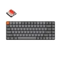 Gaming Πληκτρολόγιο Ασύρματο Keychron K3 Max QMK/VIA (K3M-H1) Mechanical Red Switch (Hot-Swappable) US