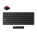 Keychron K3 Ultra 8K (K3U-H1) Μηχανικό Gaming Πληκτρολόγιο 75% Red - Wood Frame