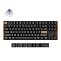 Gaming Πληκτρολόγιο Keychron K8 HE (K8H-F1) Special Wood Edition Wireless Magnetic Hall Effect RGB US