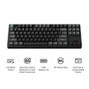 Keychron K8 Ultra (K8U-J1) Ασύρματο Gaming Μηχανικό Πληκτρολόγιο Tenkeyless US - Keychron Red (Hot-Swap) RGB
