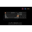 Keychron P6 Ultra (P6-M4) ZMK 8K Wireless Custom Mechanical Keyboard Banana Switch RGB 100% US Lay